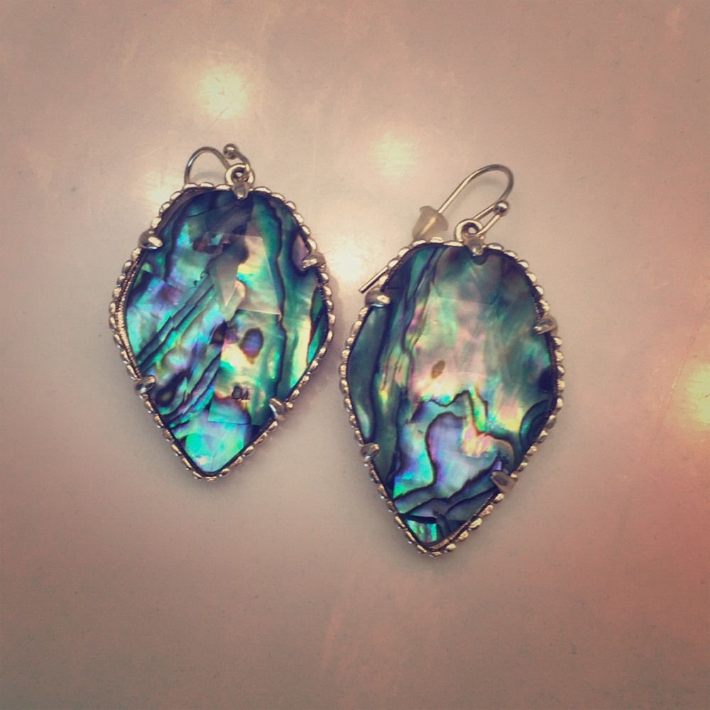 Kendra Scott Corley earrings in Abalone